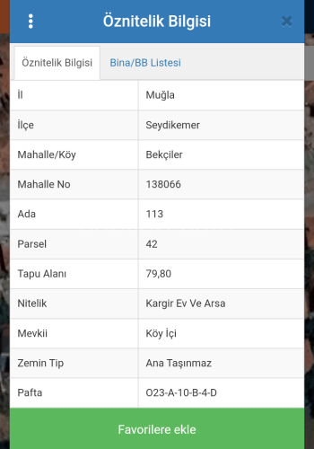 Seydikemer bekciler de 2 katlı satılık müstakil ev